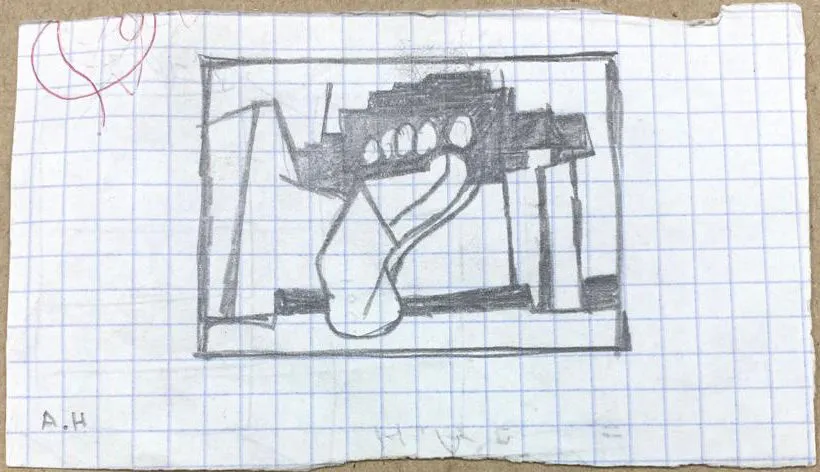 Untitled 1308 Pencil