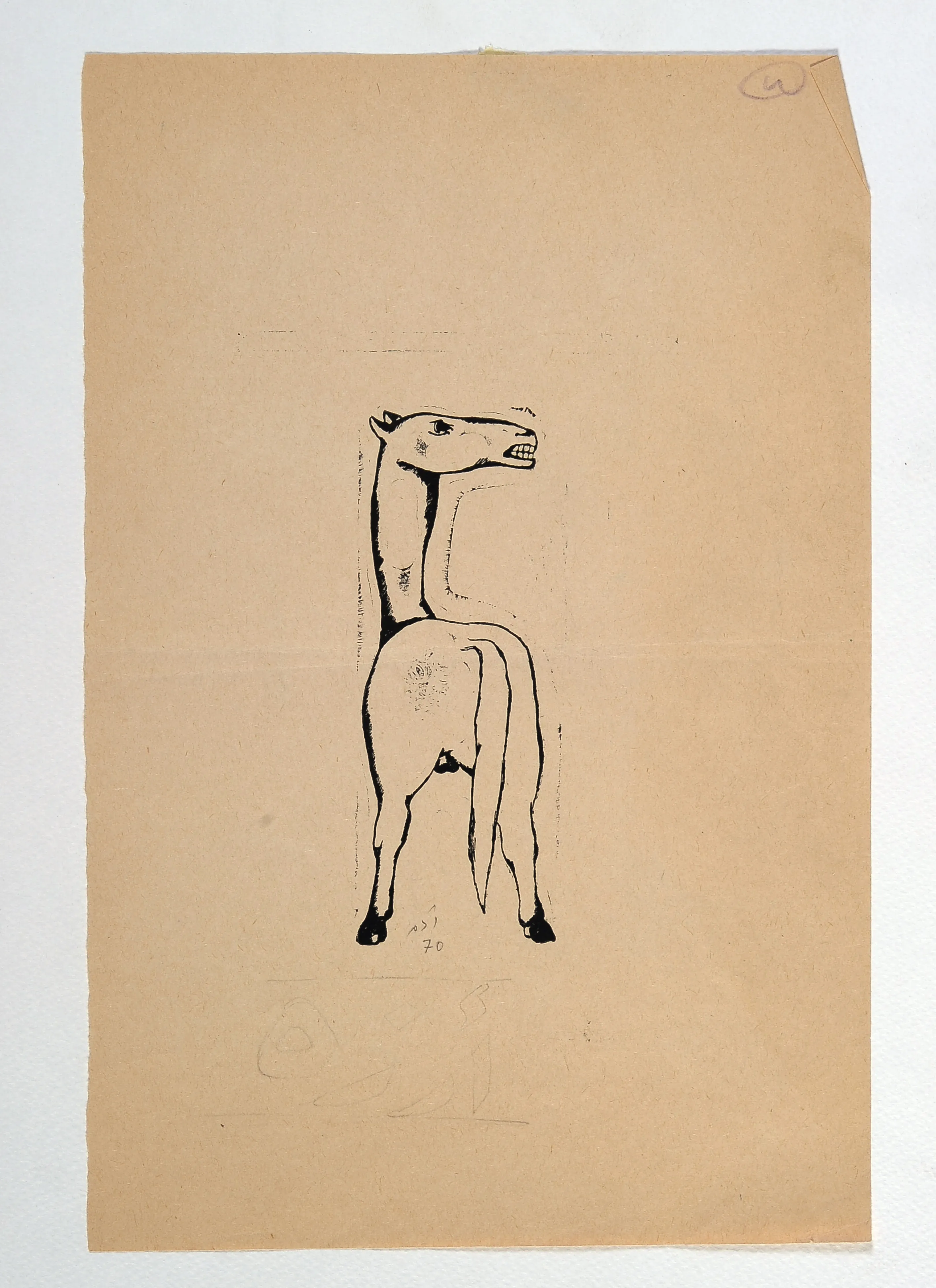 Untitled Woodcut 004
