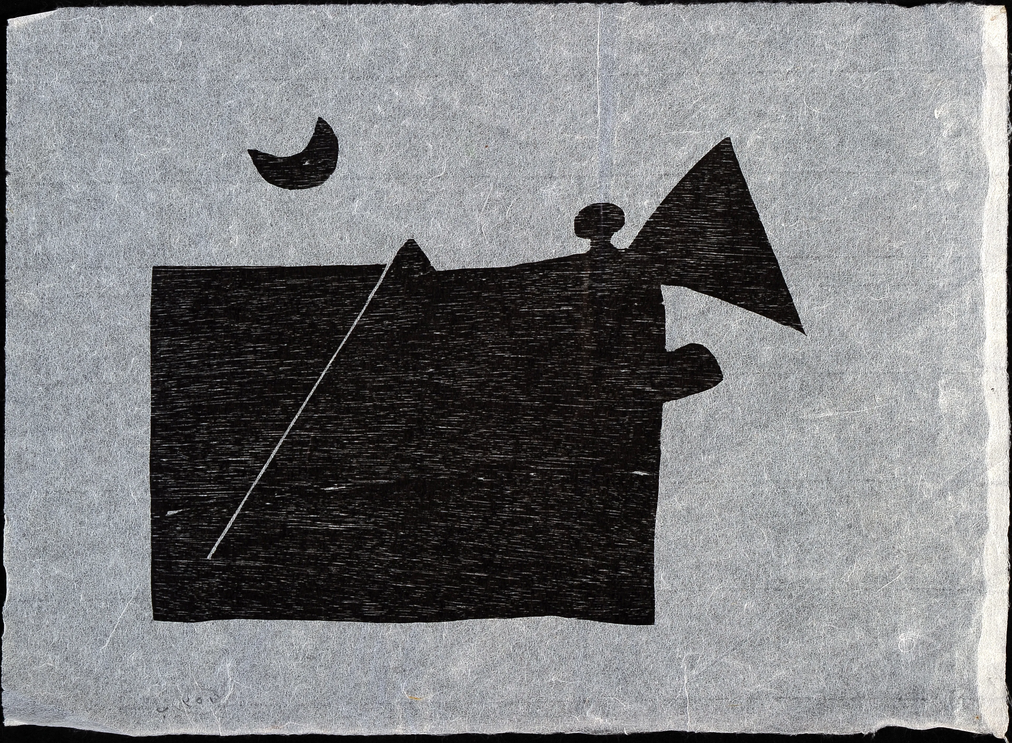 Untitled Woodcut 017
