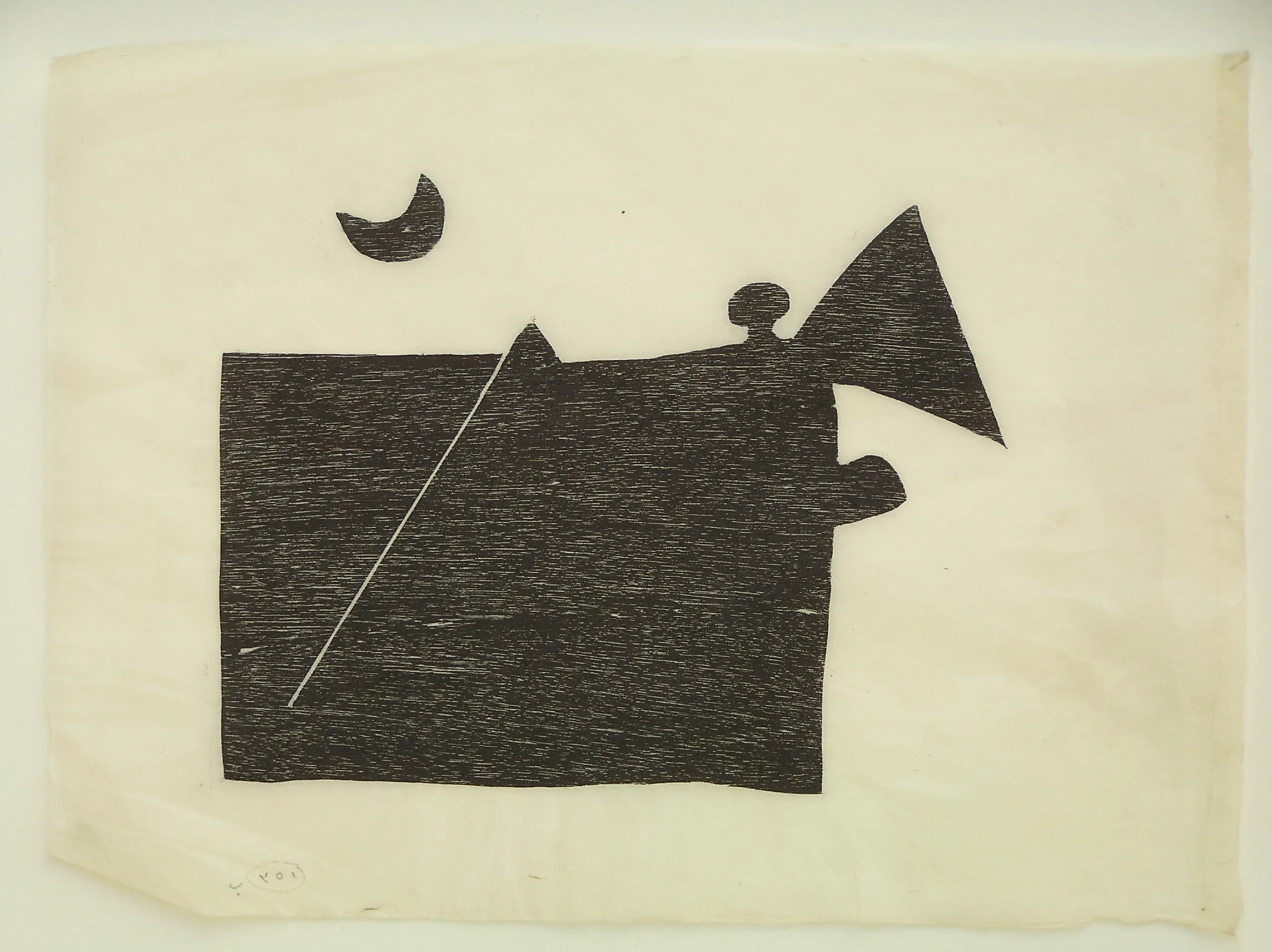 Untitled Woodcut 019