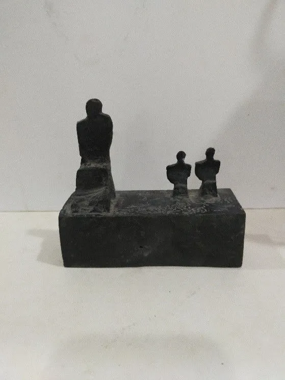 A Father and His Two Children