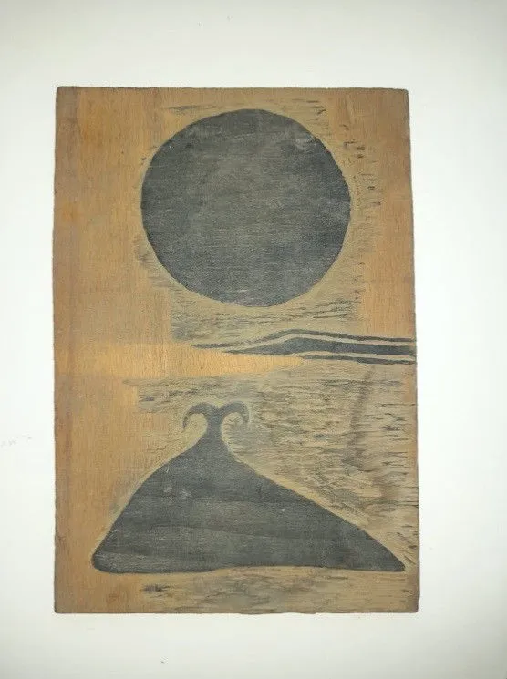 Untitled wood cut 1