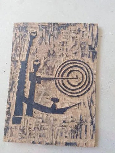 Untitled wood cut 2