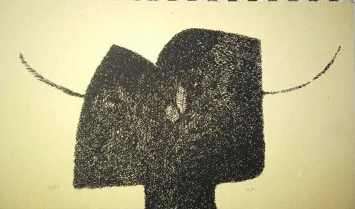 Untitled E 01 Lithograph