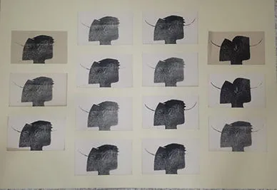 Untitled E 01 Lithograph