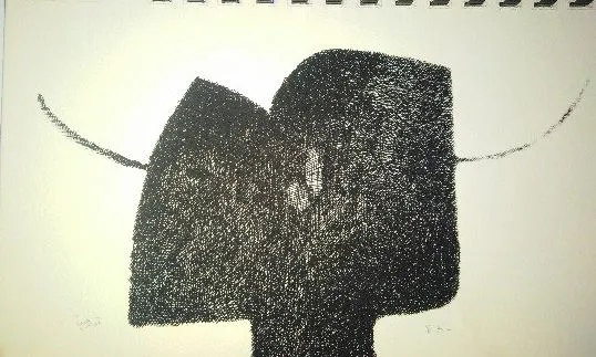Untitled E 02 Lithograph