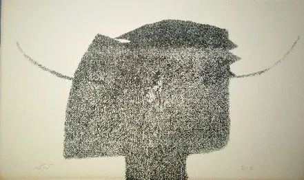 Untitled E 04 Lithograph