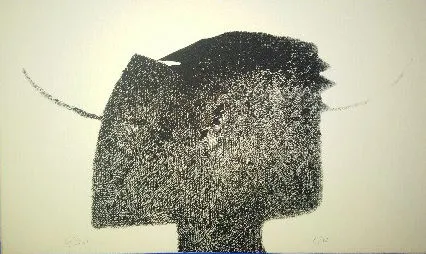 Untitled E 07 Lithograph