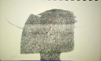 Untitled E 09 Lithograph