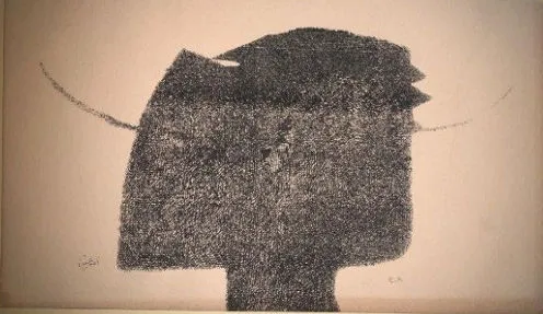 Untitled E 13 Lithograph