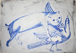 Untitled 64 monotip