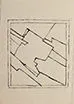 Ensemble: Untitled ink 311 - 312 (Two ink drawings in unified frame)