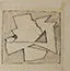 Ensemble: Untitled ink 315 - 316 (Two ink drawings in unified frame)