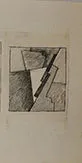 Ensemble: Untitled ink 317 - 318 (Two ink drawings in unified frame)