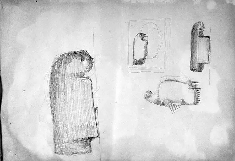 The Eagle - studies 1