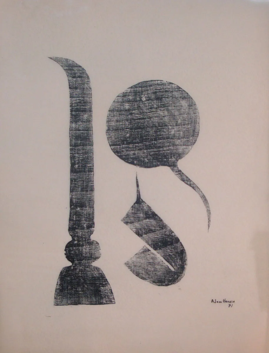 Untitled Woodcut 012