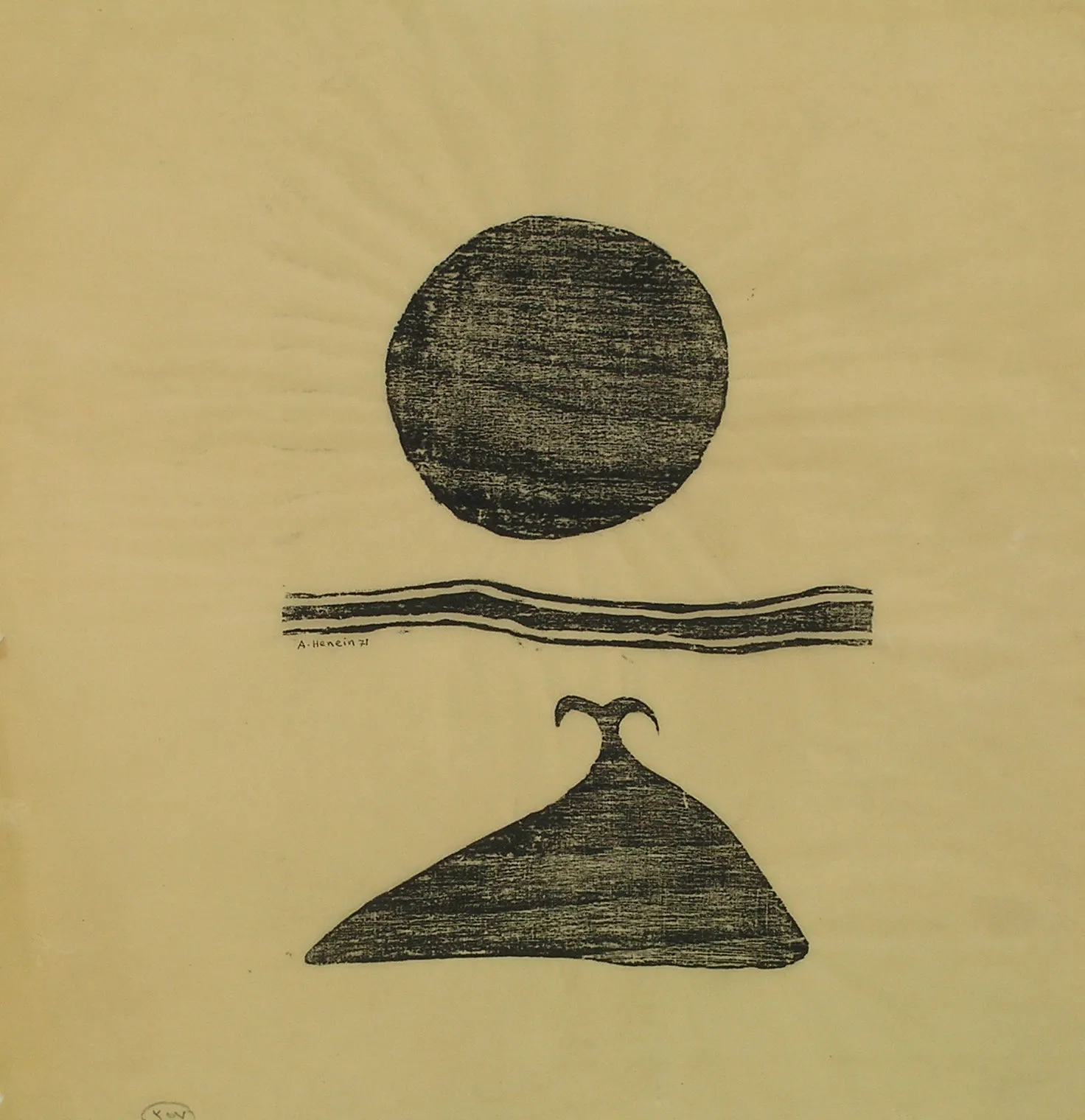 Untitled Woodcut 013