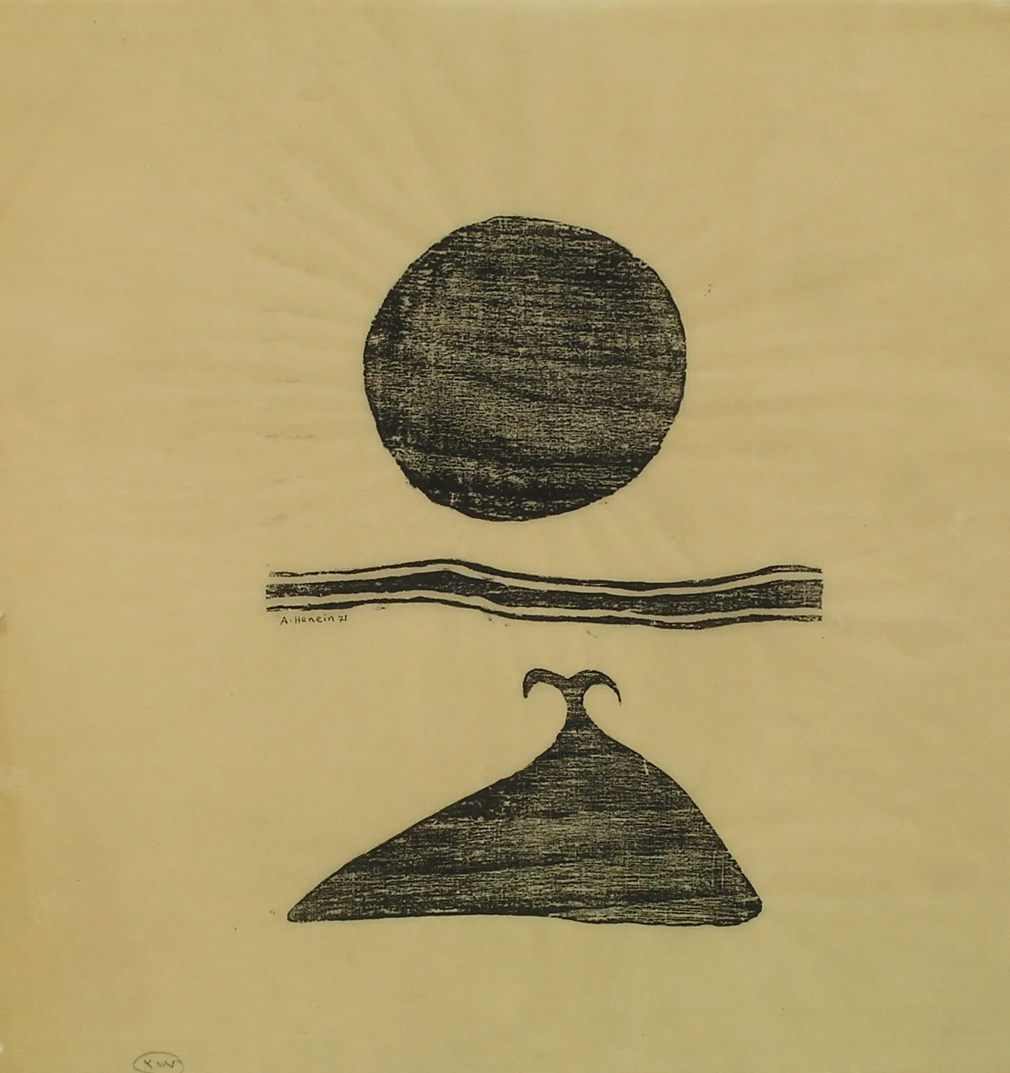 Untitled Woodcut 014