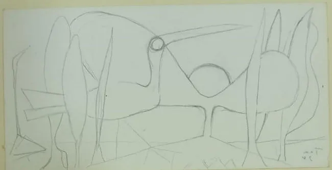 Untitled 1295 Pencil