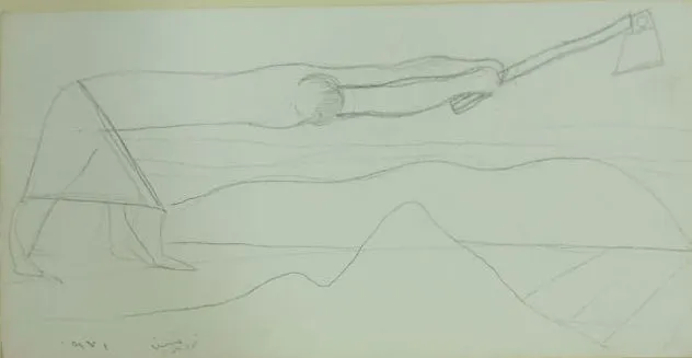 Untitled 1301 Pencil