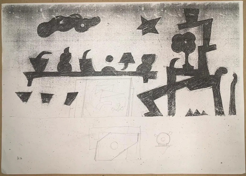 Untitled 1316 Pencil